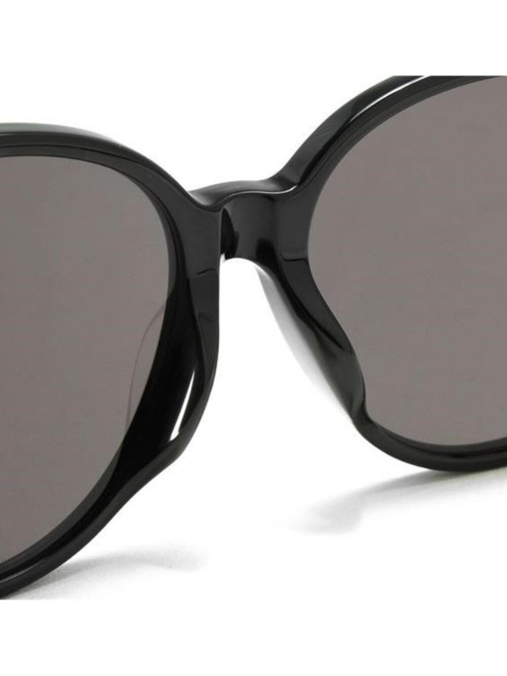 GUCCI WOMENS ROUND SHINY BLACK SUNGLASSES GG0261SA-30002353-001 - Picture 5 of 8